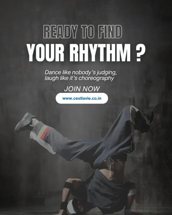 Are you ready to find your rhythm? We invite you to dance like nobody's judging, because here, they are not. It is about finding freedom and joy on the dance floor.