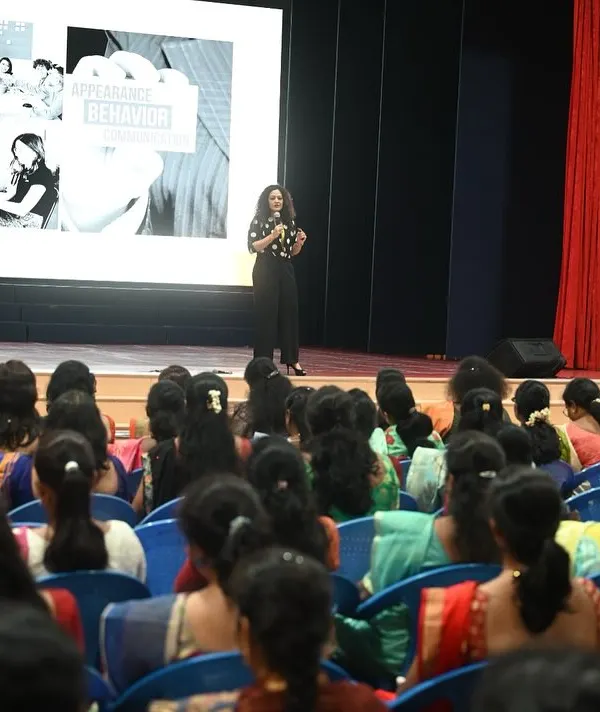 Addressing over 200 teachers from BGS National Public School on 'Image Management and Presentation Skills'. Equipping educators with these tools helps them serve as powerful role models for their students.