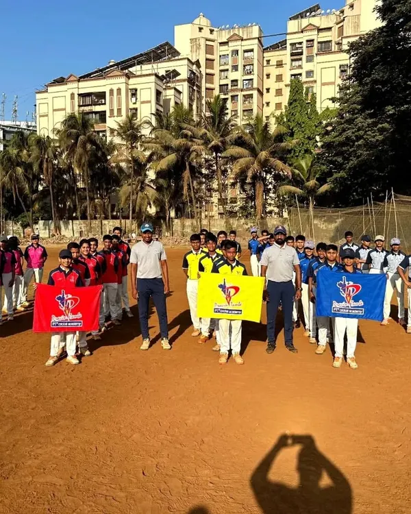 All our U-14 teams lined up together before the start of the PTPL. This photo shows the scale of our tournament and the excitement of the players.