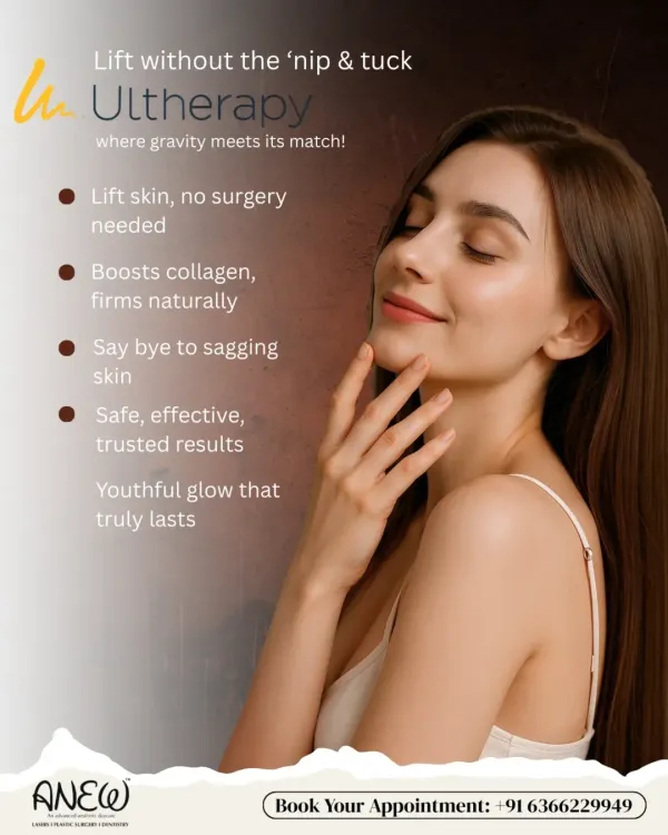 We offer the gold-standard Ultherapy treatment, a non-surgical facelift that uses focused ultrasound to stimulate your body's own collagen. This procedure lifts and tightens skin on the face and neck for a naturally youthful look with no downtime.
