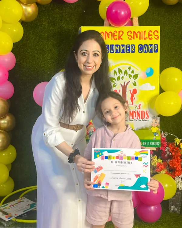 Another happy camper from our Summer Smiles camp. Her smile says it all. We are so proud of her growth and the beautiful memories we created together.