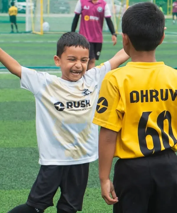 This is what it's all about. The pure joy of the game, the friendships forged on the field, and the moments that make childhood unforgettable. We build not just players, but a love for football that lasts a lifetime.
