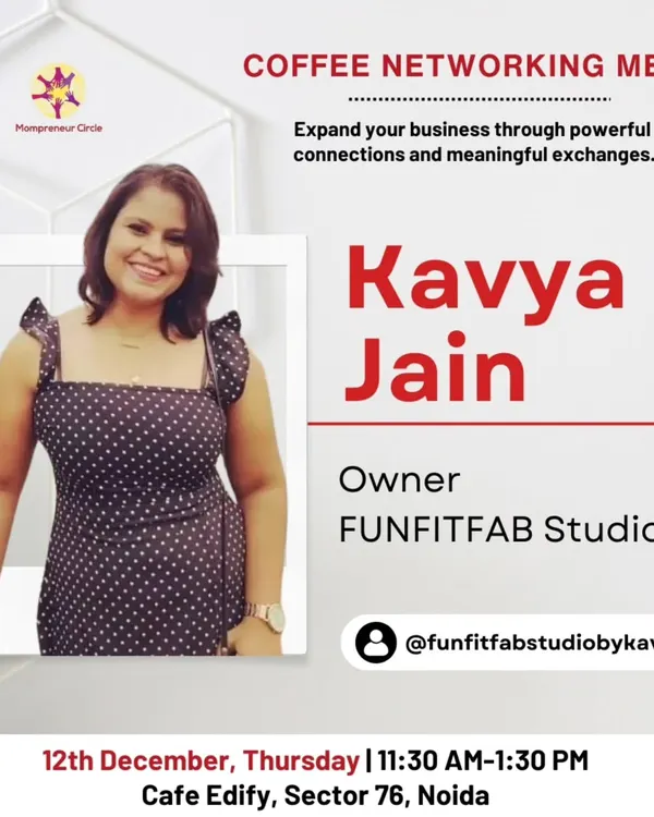 I was thrilled to be a part of this Coffee Networking Meet, connecting with other powerful women and entrepreneurs in Noida.