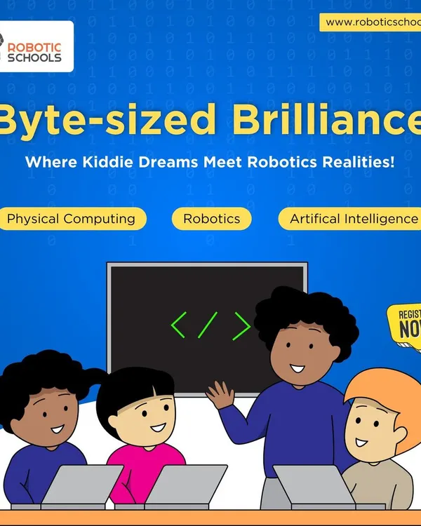 Byte-sized Brilliance is my motto. This is where kiddie dreams meet robotics realities through lessons in physical computing, robotics, and artificial intelligence.