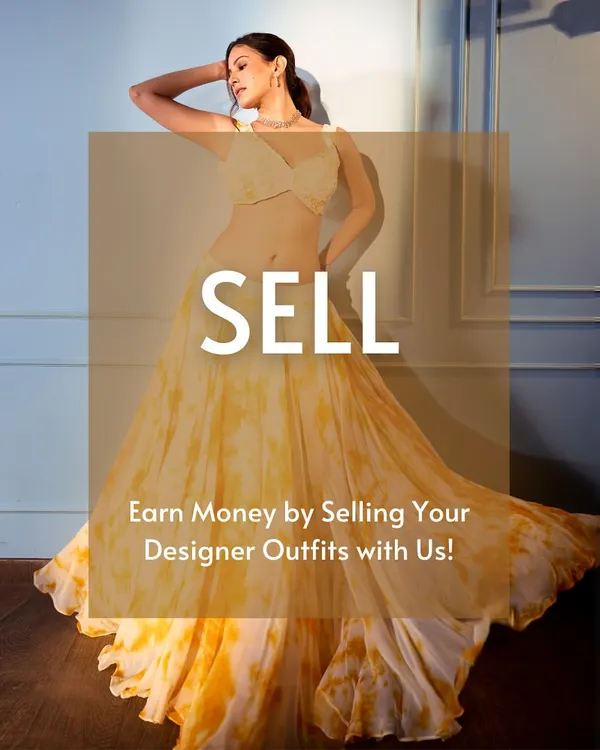 Sell Your Designer Outfits With Us. Your beautiful occasion wear can be more than just a memory. By selling or listing your designer outfits with us, you earn money and join the circular fashion movement. It's your closet's new side hustle.