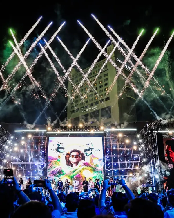 The grand finale of The Wonderment Tour. Our production integrates massive LED screens, intricate lighting rigs, and spectacular pyrotechnics, creating a breathtaking visual spectacle that defines our stadium concert experiences.