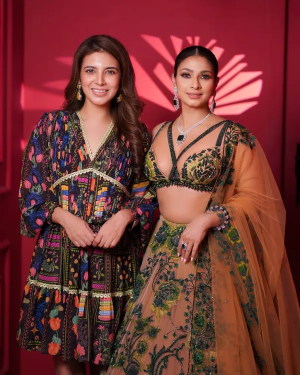 A lovely moment with my muse, the stunning Tanishaa Mukerji, after a successful shoot. Her grace and professionalism make every collaboration a joy.