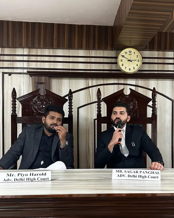 On the judge's panel for the 3rd Inter Moot Court Competition at MUIT, Noida. My role here is to simulate a real court environment and challenge students to present their cases with precision and confidence.
