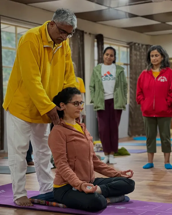 In our classes, I provide personal attention and gentle correction to help you find the right posture for meditation and pranayama. A steady and comfortable seat is the foundation for a calm mind and the free flow of prana, or life force energy.