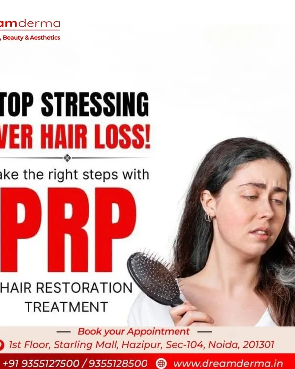 Stressing over hair loss is common, but you don't have to. This image shows a familiar sight: hair left on the brush. My PRP hair restoration treatment is the right step towards actively managing hair fall and promoting new growth.