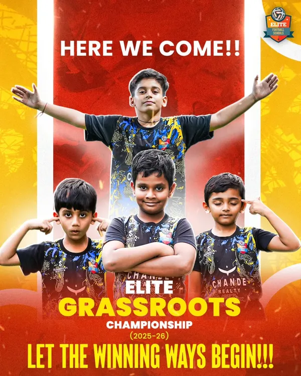 We are coming to win. Our grassroots teams are ready to make their mark in the Elite Grassroots Championship. The winning ways begin here.