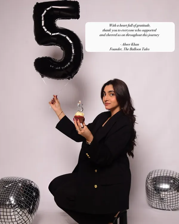 Celebrating 5 years of The Balloon Tales. It has been a journey full of ups and downs, but I am so grateful for everyone who has supported me. This little business is my purpose.
