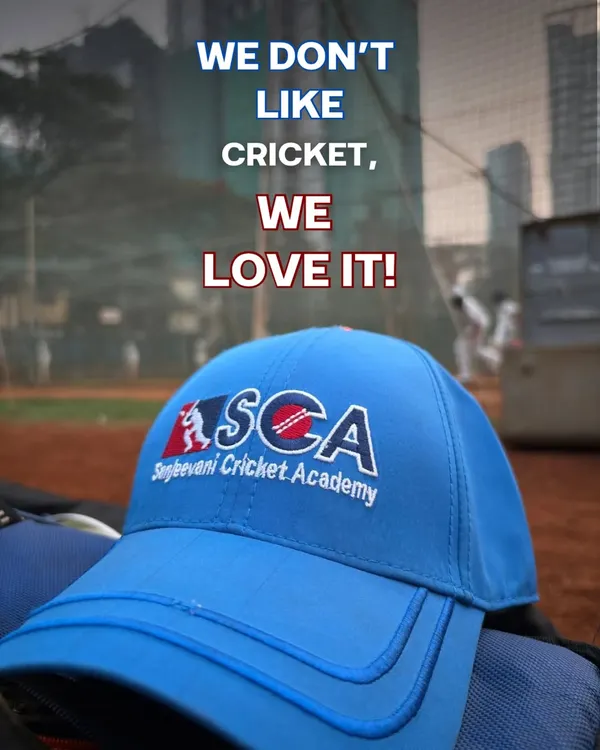 This cap says it all. For us, cricket is not just a sport we like, it's a passion we live and breathe every single day.