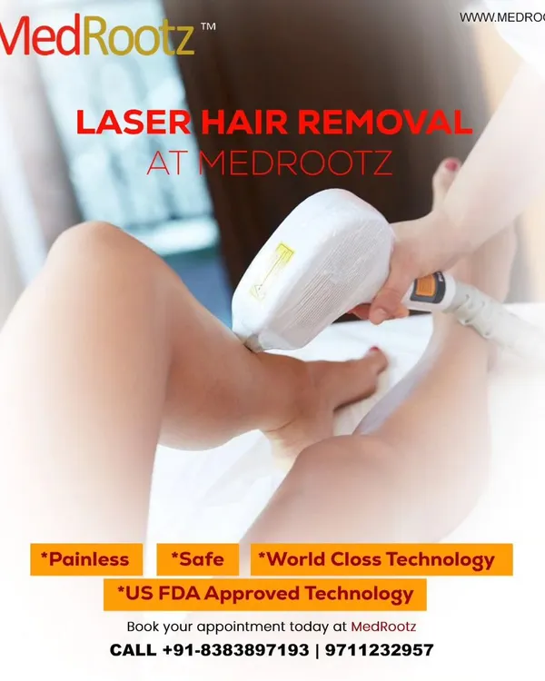 As a medical professional, your safety is my highest priority. I use world class, US FDA-approved laser technology for all hair removal procedures. This close up shot shows the precision handpiece I use, which is designed to be both painless and completely safe for your skin.