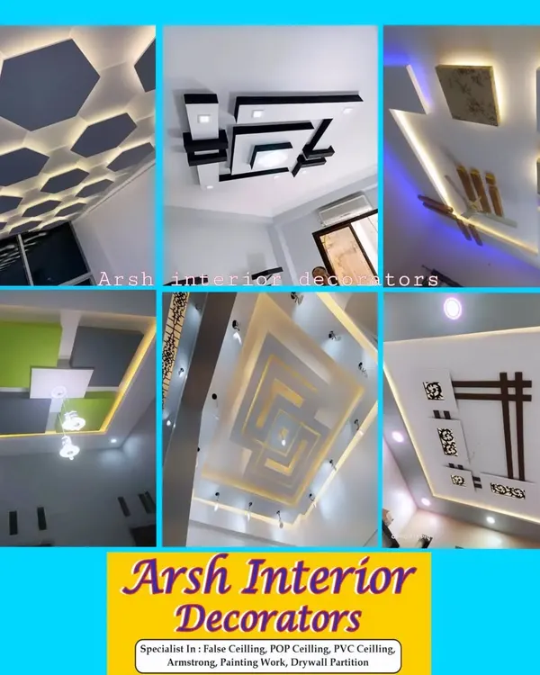 A collection of my awesome false ceiling designs, from hexagonal patterns to multi-level geometric shapes. Let's find the right one for your dream home.