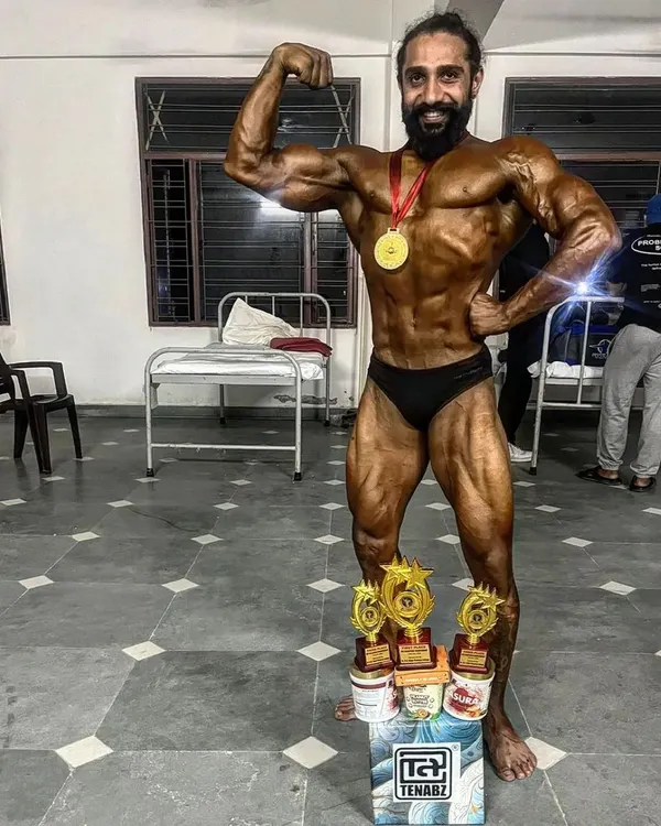 This is what pure dedication looks like. We worked day and night for this condition, and he brought home the gold at the NPC Rajasthan 2024. This is the real victory.