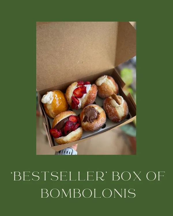 My 'Bestseller' box of bombolinis is the perfect way to try a little bit of everything.