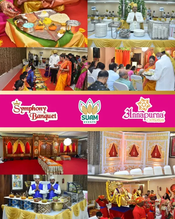 A collage showcasing the range of events we cater, from traditional ceremonies to modern parties, all with our signature quality and service.