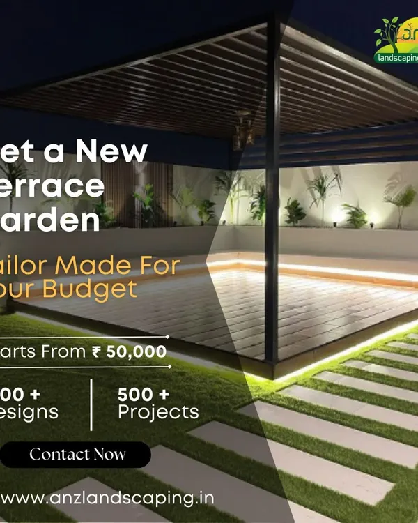 We provide tailor-made terrace garden solutions to fit your budget. With over 1000 designs and 500 completed projects, we can create the perfect outdoor space for you, with projects starting from ₹50,000.