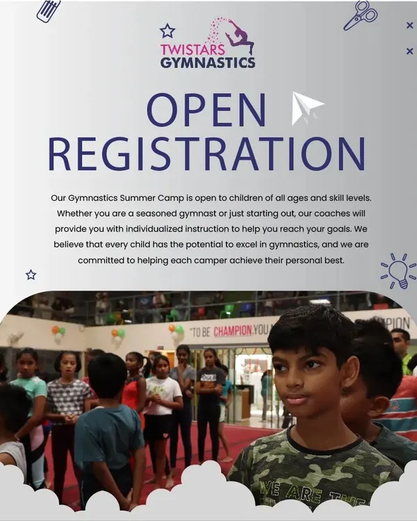 Registration is open for our Gymnastics Summer Camp. We provide individualized instruction to help every child, from seasoned gymnasts to beginners, achieve their personal best.
