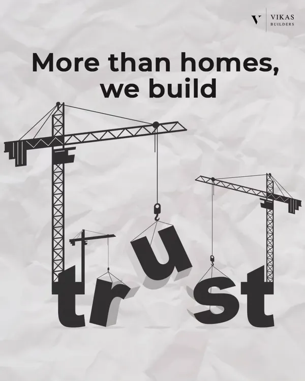 More than homes, we build trust. This principle is at the core of everything we do, ensuring a transparent and reliable partnership with every client.