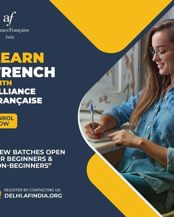 Welcome to Alliance Française. We offer a comprehensive range of online and in-person French courses for beginners and continuing students. Enroll now to start your journey into the French-speaking world.