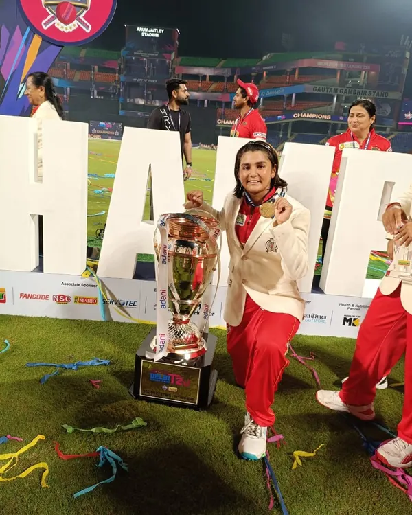 I am so proud to see our player Tanisha celebrating as a DPL champion. This is what we train for, moments like these where all the hard work pays off on a big stage.