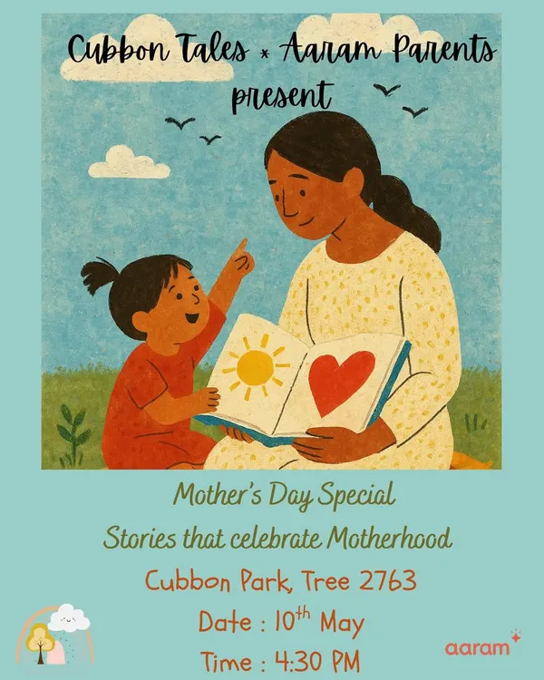 Our poster for a Mother's Day special, celebrating motherhood with beautiful stories. We believe nurturing and caring is for everyone, and we love honoring that bond.