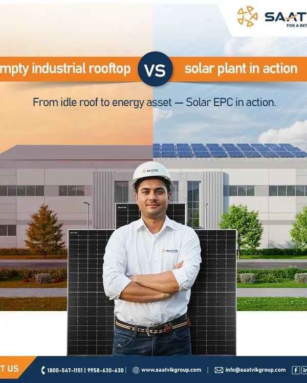 See the transformation from an empty industrial roof to a high-performance solar plant. My expert EPC team handles the entire process, turning a dormant space into a powerful energy asset for your business.