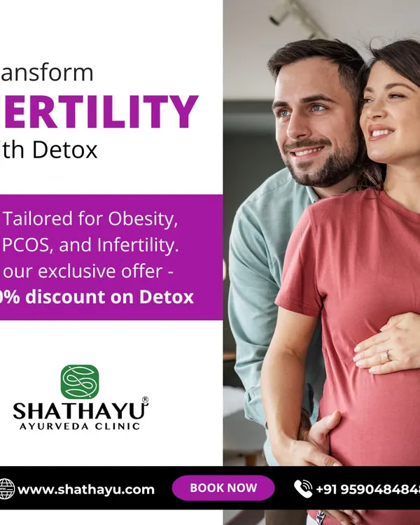 This image highlights our specialized detox programs designed to transform fertility. Tailored for conditions like obesity, PCOS, and infertility, our detox plans help cleanse the body and create an optimal environment for conception.
