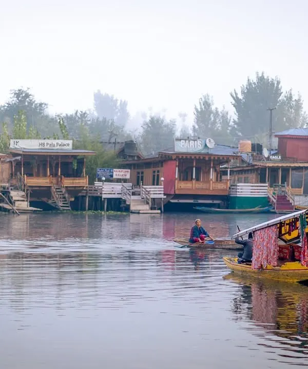 A view of the famous houseboats of Srinagar on a misty day. I hope to return to Kashmir in a different season to capture another perspective of this beautiful region.