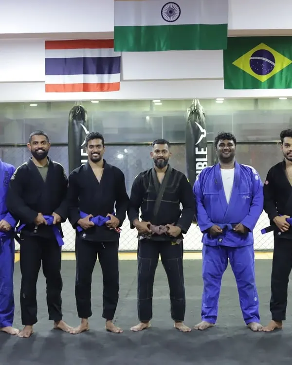 Next level unlocked. Congratulations to our new blue belts. This is a huge milestone earned through countless hours of training.