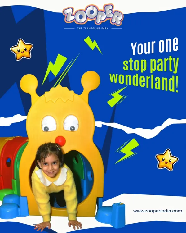 This is your one-stop party wonderland, especially for the little ones. The caterpillar tunnel is a favorite in my soft play area for toddlers to crawl and explore.
