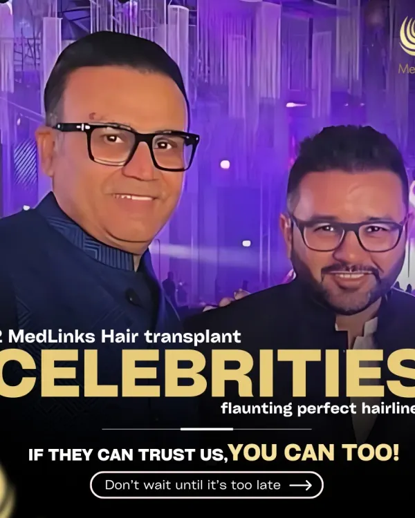 Cricketing legends Virender Sehwag and Parthiv Patel flaunting their perfect hairlines after their procedures with us. When they can trust us with their look, you can too.