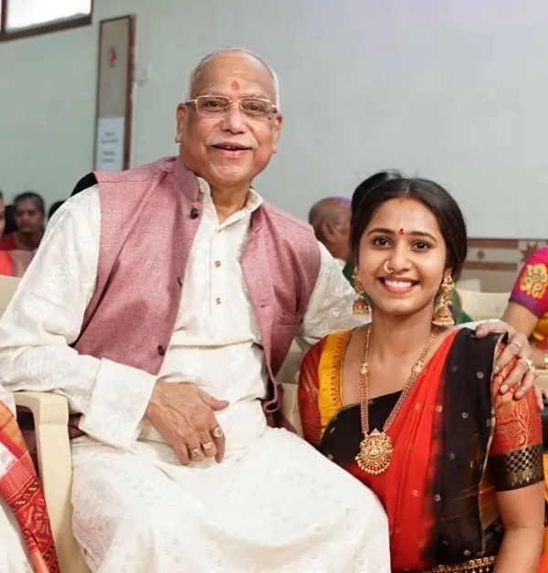 With my Guruji. His smile is full of grace and is truly priceless. I feel so blessed to learn from him.
