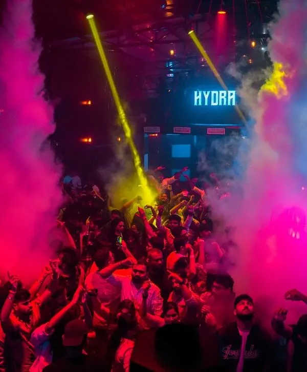This is the energy I bring to the floor. A packed house at Hydra in Bangalore, with CO2 cannons and lasers firing, creating an unforgettable visual and musical experience for everyone.