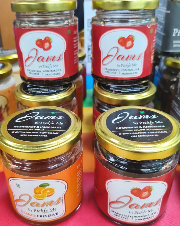 Our homemade Strawberry and Orange Jams are a customer favourite. Made with real fruit chunks and no artificial additives, they are perfect for a sweet treat any time of day.