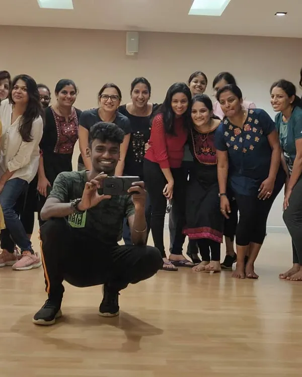 A selfie with my amazing ladies-only batch. The first day was houseful, and their energy and enthusiasm is what makes me love my job as a dance instructor.
