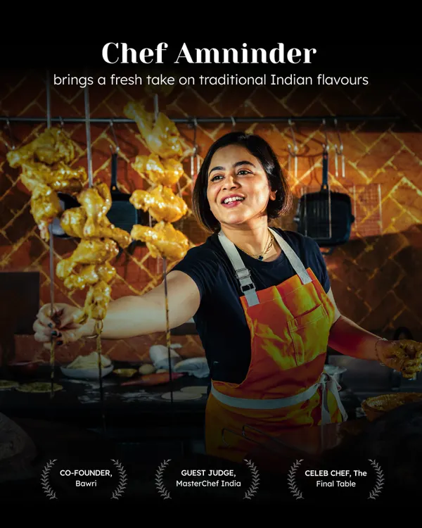 We were thrilled to host the acclaimed Chef Amninder Sandhu for a special pop-up. She brought her fresh take on traditional Indian flavours to the Rooh kitchen.