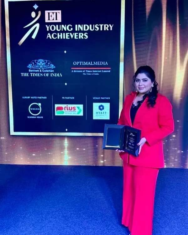 I am so proud to have been honored with the ET Young Industry Achievers Award for Excellence in the field of Dermatology. This recognition celebrates my passion for visionary leadership and groundbreaking work in aesthetics.
