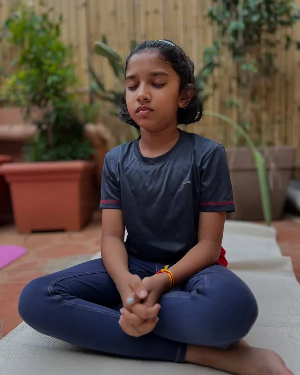 Twenty minutes of silence is mandatory for my young students, with no exceptions. It doesn't matter if they yawn, sleep, or fall. They must learn to be aware and mindful in their own presence, a skill that will serve them for their entire lives.