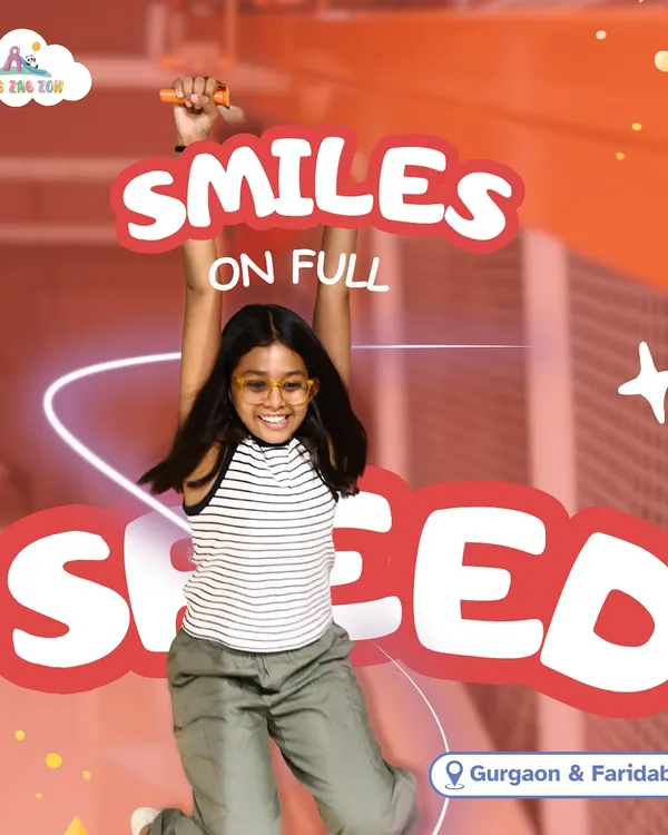 Smiles on full speed! Watch your kids zoom with happiness as they swing and play in our dynamic and safe activity zones.