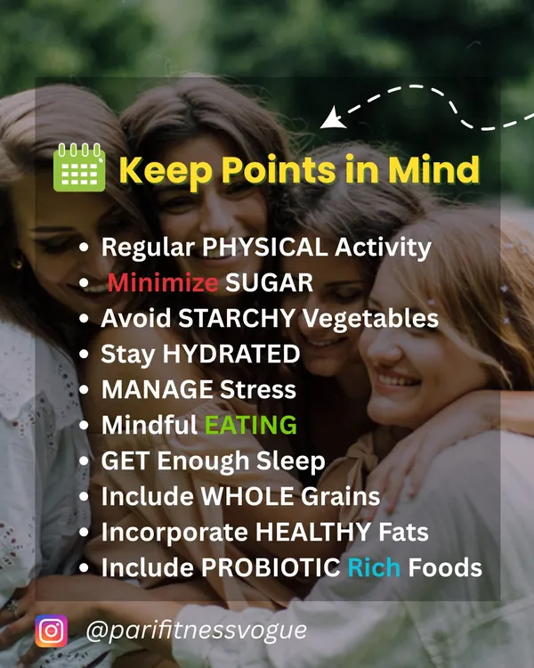 For my clients with PCOS, I create plans that focus on key lifestyle changes. This includes regular physical activity, minimizing sugar, managing stress, and incorporating probiotic-rich foods to help balance hormones naturally.