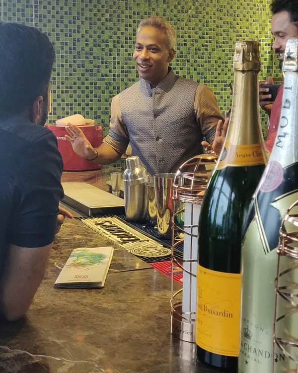 A live training session in progress. We focus on creating an engaging environment where bartenders can refine their craft and learn the art of hospitality.