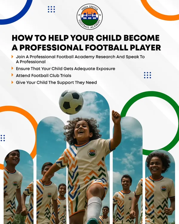 How to help your child become a professional football player. We believe in supporting parents with the right information to nurture their child's dream, from joining an academy to providing emotional support.
