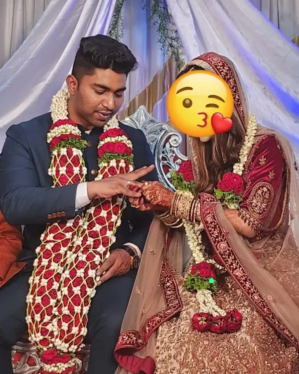 A beautiful moment of ring exchange between a couple matched through my service. Finding a partner who complements your life and faith is the goal of my Muslim marriage bureau.