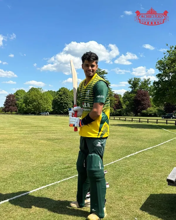We are proud to see our player Hitesh Chauhan showcasing his talent in the United Kingdom. This international exposure is a vital step in his cricketing journey.