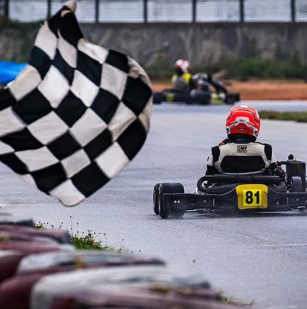The checkered flag waves for our driver, securing a championship win in the Meco Meritus Cup. This victory is the culmination of a season of hard work and dedication.