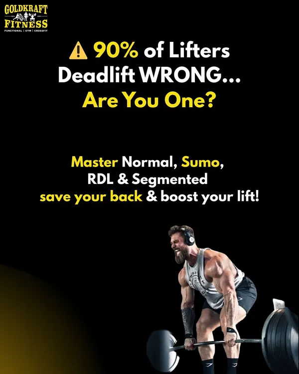 A shocking 90% of lifters deadlift with incorrect form, risking back injury. I teach you how to master variations like the Normal, Sumo, RDL, and Segmented deadlift to boost your lift and protect your spine.