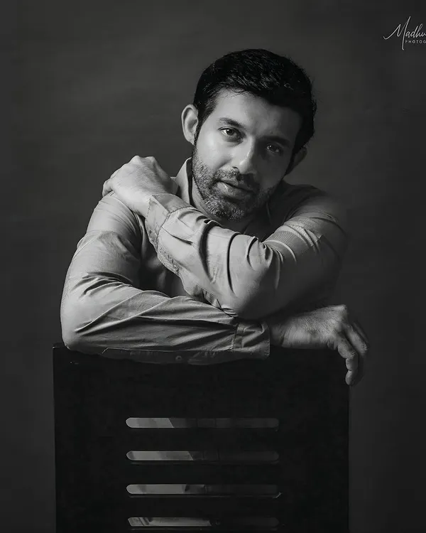 A classic, character-driven portrait. This black and white shot has a timeless feel and is great for roles that require a more serious or dramatic presence.